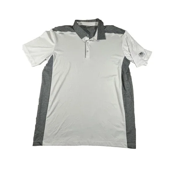 Ping Sensor Cool Shirt Men's Large 100% Polyester‎ Short Sleeve Collared Polo - Picture 2 of 7